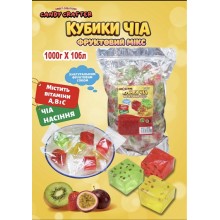 Цукерки "Кубіки ЧІА" 1кг*10пак
