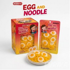 Желейні цукерки "Egg and Noddle Peach" 80грХ12блХ20шт Желейні цукерки "Egg and Noddle Peach" 80грХ12блХ20шт