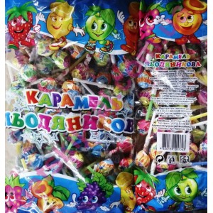 Карамель Льодяникова 7,5гр*20пак*100шт