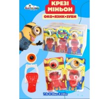 Мармелад "Крейзі Міньон" око+язик+зуби 7,5гр*24бл*30шт
