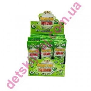Фруктові кульки CHEWY BITS Apple 15г х 12бл х 24шт