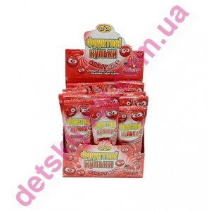 Фруктові кульки CHEWY BITS Strawberry 15г х12бл х 24шт
