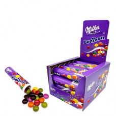 Шоколадні цукерки "Мілка Bonibon" 24,3гр*12бл*24шт