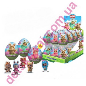 Шоколадне яйце" Mimibu" 20гр*6бл*24шт