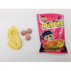 Жувальна гумка-спагетті  JOJO "ОБЖОРА" 30гр  х 12шт