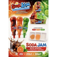 Желе "СОДА JAM" 20гр*20бл*30шт