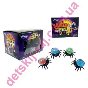 Желе "Spider Паук" + Вибухова карамель 17гр*8бл*30шт
