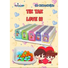 Драже цукрове "Love is" (аналог Тік Так) 10гр*12бл*50шт