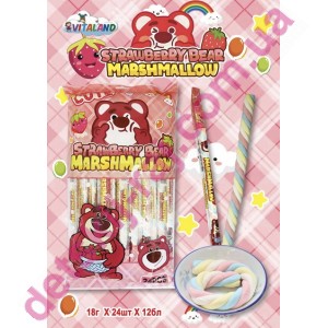 Маршмеллоу "Твіст BEAR XXL"  18гр*12бл*24шт