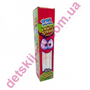 Пудра фруктова "XXL FRUIT STRAWS" 12гр*6бл*150шт